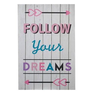 Dětský obrázek 30x45 cm Follow Your Dreams – Premier Housewares