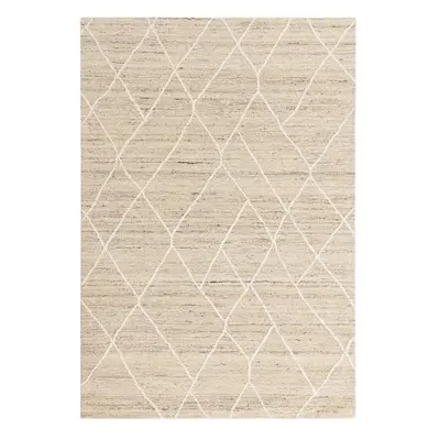 Vlněný koberec v přírodní barvě 200x290 cm Noah – Asiatic Carpets