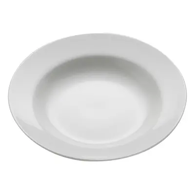 Bílý porcelánový talíř na polévku Maxwell & Williams Basic Bistro, ø 22,5 cm