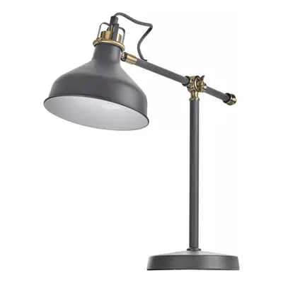 Šedá stolní lampa (výška 56 cm) Harry – EMOS