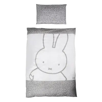 Bavlněné dětské povlečení do postýlky 100x135 cm Miffy – Roba