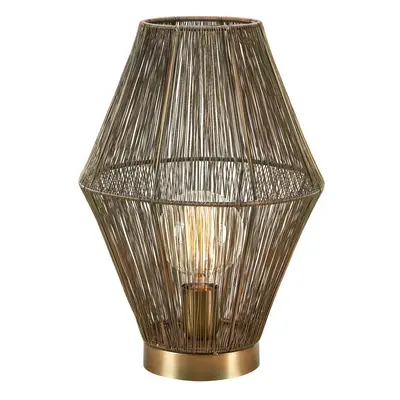 Stolní lampa v bronzové barvě s kovovým stínidlem (výška 38 cm) Casa – Markslöjd