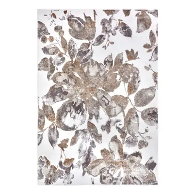 Šedo-hnědý koberec 57x90 cm Shine Floral – Hanse Home