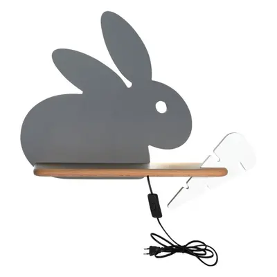 Šedé dětské svítidlo Rabbit – Candellux Lighting