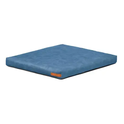 Modrá matrace pro psa z Eko kůže 90x110 cm SoftPET Eco XXL – Rexproduct