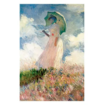 Reprodukce obrazu 45x70 cm Woman with sunshade - Fedkolor