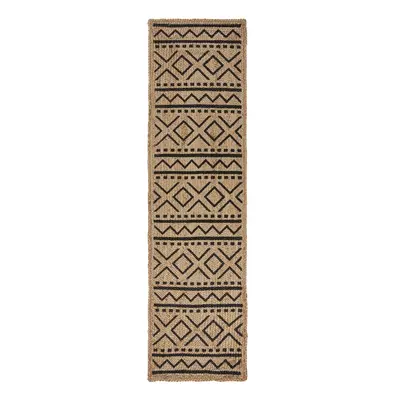 Jutový běhoun v přírodní barvě 60x230 cm Luis – Flair Rugs