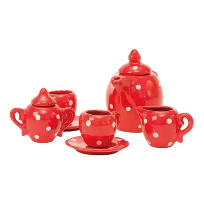 Porcelánová čajová sada do dětské kuchyňky La Grande Famille Tea Set – Moulin Roty