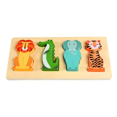 Dřevěné puzzle Colourful Creatures – Rex London