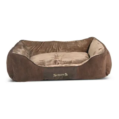 Hnědý plyšový pelíšek pro psa 70x90 cm Scruffs Chester XL – Plaček Pet Products