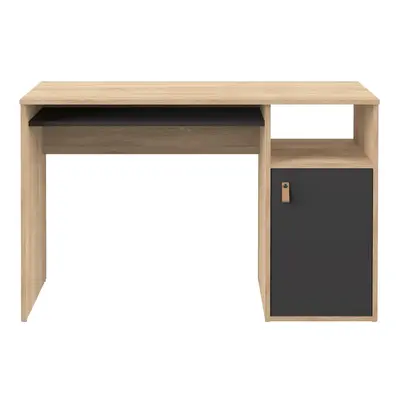 Pracovní stůl s deskou v dubovém dekoru 50x115 cm Oxford – TemaHome