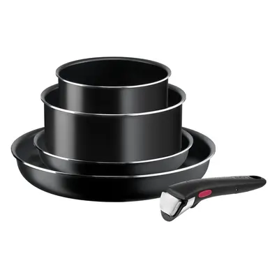 Hliníková sada nádobí 5 ks Ingenio Easy Cook & Clean Black – Tefal