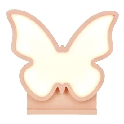 Růžová dětská lampička Butterfly – Candellux Lighting