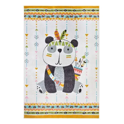 Krémový dětský koberec 160x235 cm Panda – Hanse Home