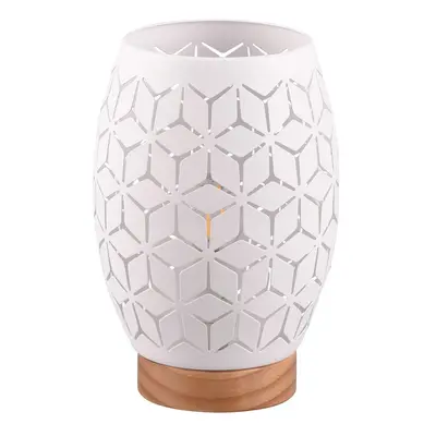 Bílá stolní lampa (výška 21 cm) Bidar – Trio