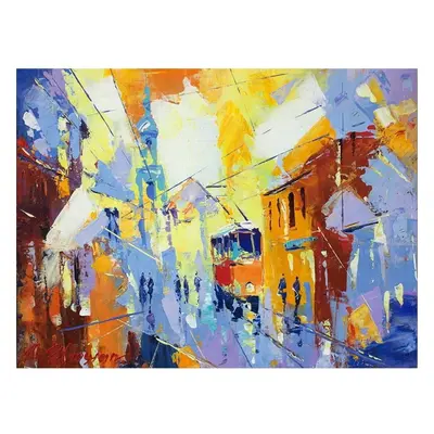 Obraz 100x70 cm Town – Wallity