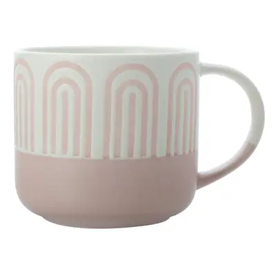 Růžový porcelánový hrnek 400 ml Arches – Maxwell & Williams