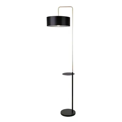 Černá stojací lampa (výška 172 cm) Impact – Candellux Lighting