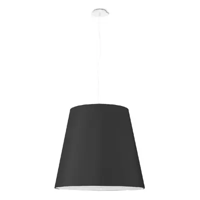 Černé závěsné svítidlo se skleněným stínidlem ø 50 cm Tresco – Nice Lamps