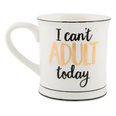 Porcelánový hrnek Sass & Belle I Cant Adult Today, 400 ml