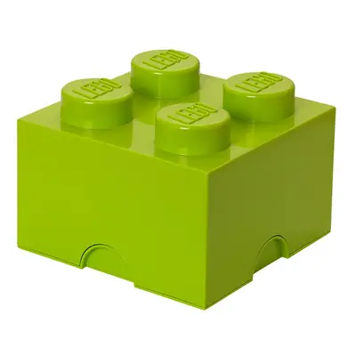 Limetkově zelený úložný box čtverec LEGO®