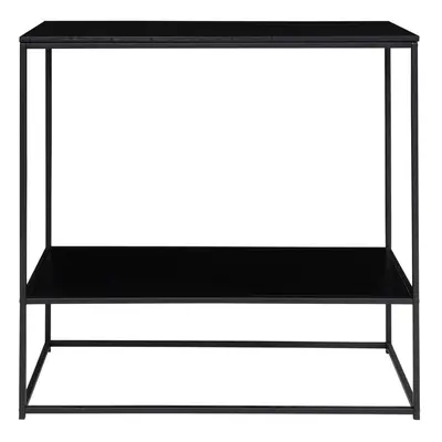 Černý konzolový stolek s černou deskou 80x36 cm Vita – House Nordic