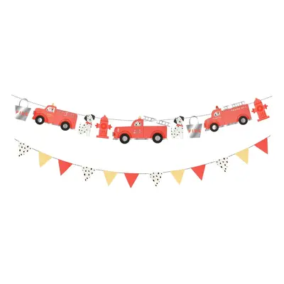 Girlanda Fire Truck – Meri Meri