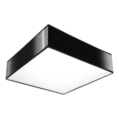 Černé stropní svítidlo 25x25 cm Mitra – Nice Lamps