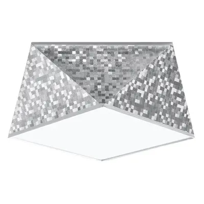 Stropní svítidlo ve stříbrné barvě 25x25 cm Koma – Nice Lamps