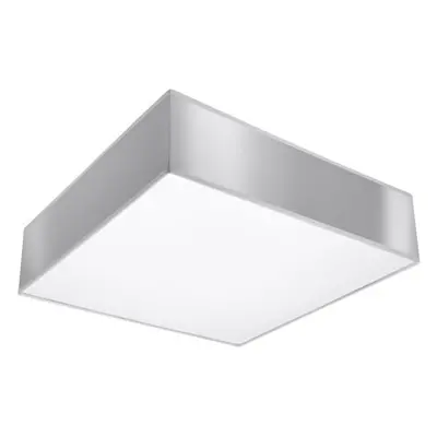 Šedé stropní svítidlo 25x25 cm Mitra – Nice Lamps