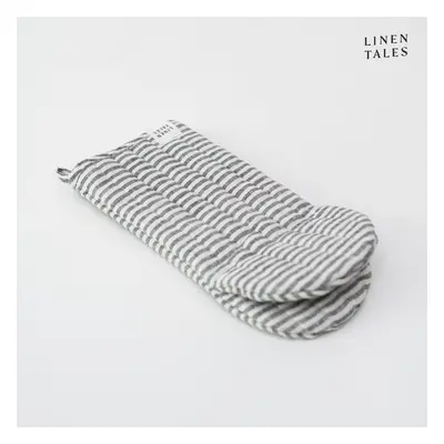 Lněná chňapka Thin Black Stripes – Linen Tales