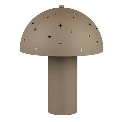 Hnědá stolní lampa (výška 32,5 cm) Seta – Trio