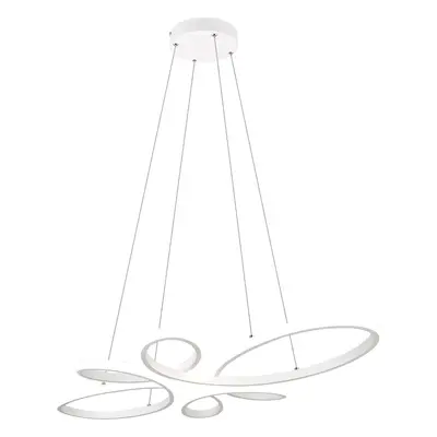 Bílé LED závěsné svítidlo Fly – Trio