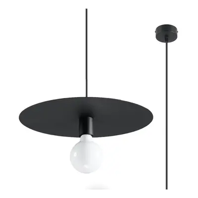 Černé závěsné svítidlo ø 40 cm Livago – Nice Lamps