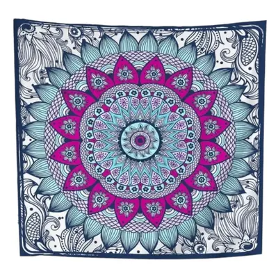 Tapiserie 140x140 cm Blue Dreamcatcher – Really Nice Things