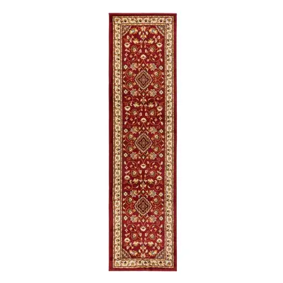 Červený běhoun 66x300 cm Sherborne – Flair Rugs