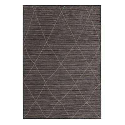 Tmavě šedý koberec s příměsí juty 160x230 cm Mulberrry – Asiatic Carpets