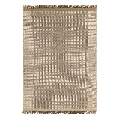 Světle hnědý ručně tkaný vlněný koberec 120x170 cm Avalon – Asiatic Carpets