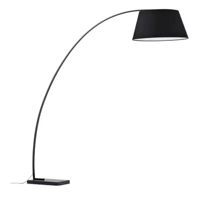 Černá stojací lampa Kave Home Chop