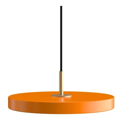 Oranžové LED závěsné svítidlo s kovovým stínidlem ø 31 cm Asteria Mini – UMAGE