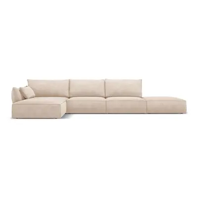 Béžová rohová pohovka (levý roh) Vanda – Mazzini Sofas