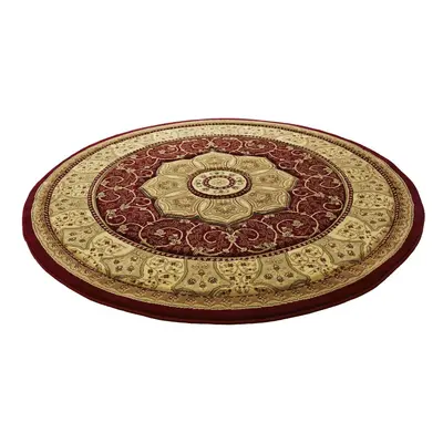 Červený kulatý koberec ø 150 cm Heritage – Think Rugs