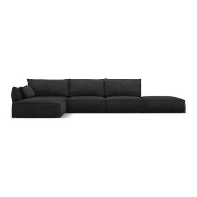 Tmavě šedá rohová pohovka (levý roh) Vanda – Mazzini Sofas