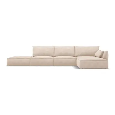 Béžová rohová pohovka (pravý roh) Vanda – Mazzini Sofas