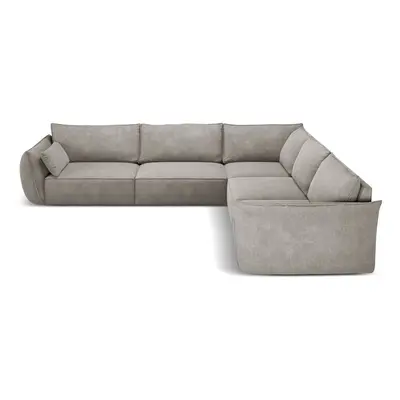 Světle šedá rohová pohovka (variabilní) Vanda – Mazzini Sofas