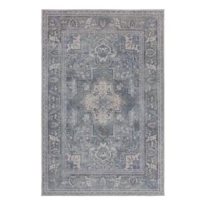 Zelený pratelný koberec s příměsí recyklovaných vláken 80x150 cm Windsor – Flair Rugs