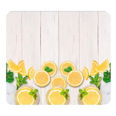 Kryt na zeď u sporáku z tvrzeného skla 50x56 cm Lemons – Wenko