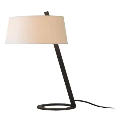 Bílo-černá stolní lampa (výška 55 cm) Salihini – Opviq lights