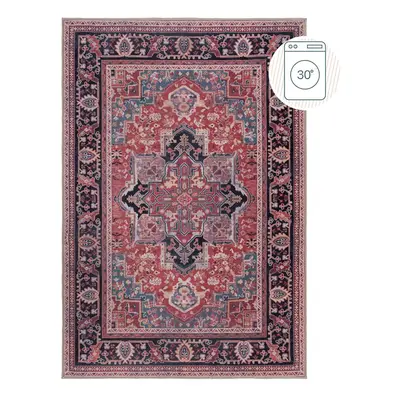 Vínový pratelný koberec s příměsí recyklovaných vláken 200x290 cm Windsor – Flair Rugs