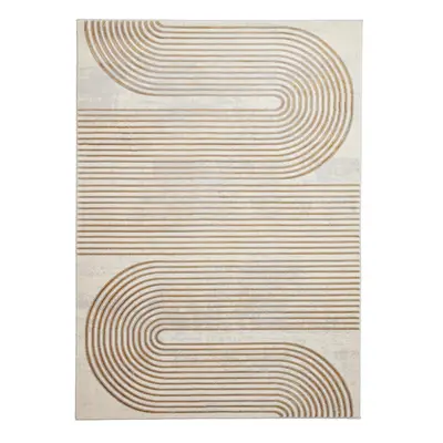 Koberec v šedo-zlaté barvě 170x120 cm Apollo – Think Rugs